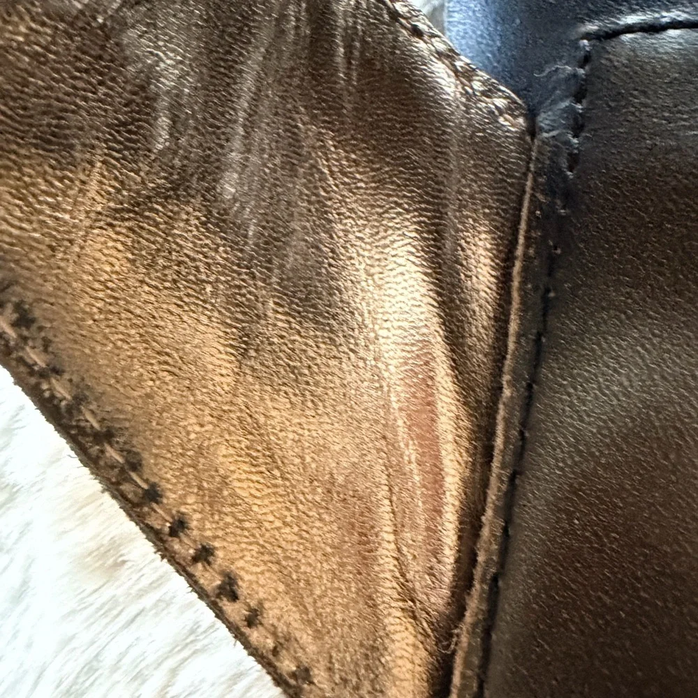 Mark Nason Leather Slides - Picture 7 of 9